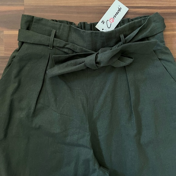 Brand NEW! Women’s high waisted wide leg capri pants - Picture 3 of 7